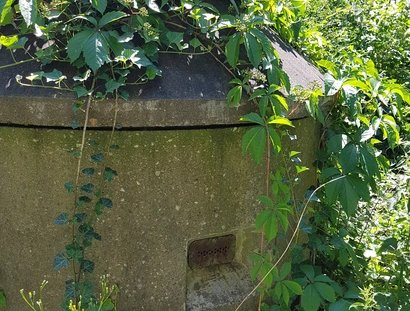 Historischer Ort Krumpuhler Weg, Einmannbunker Foto Claudia Wasow-Kania © Museum Reinickendorf
