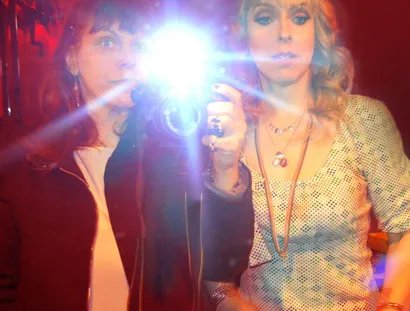 Sandra Grether und Kersty Grether