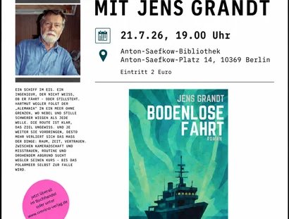 Autoren-Lesung mit Jens Grandt