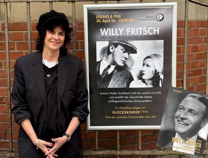 Heike Goldbach & Filmplakat 
