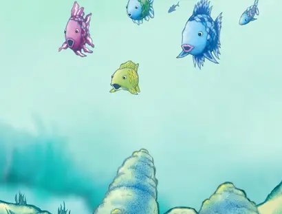 "Der Regenbogenfisch und seine Freunde".