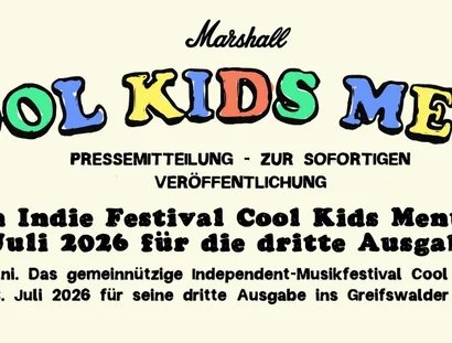 Cool Kids Menu