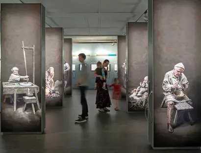 Die Dauerausstellung im Museumsdorf Düppel macht das Leben im Mittelalter begreiflich.