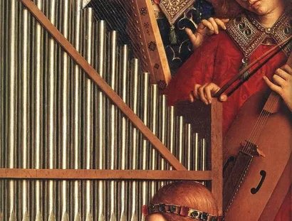 Jan van Eyck - Genter Altar, 1432 oder 1435, Detail