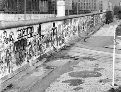 Berliner Mauer Stresemannstr./Zimmerstr. 1986