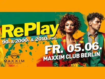 RePlay - Back to the 90s, 2000s & 2010s Party!