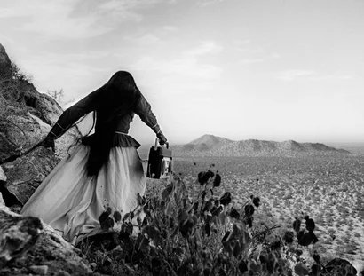Mujer ángel, Sonora-Wüste, Mexiko, 1979 