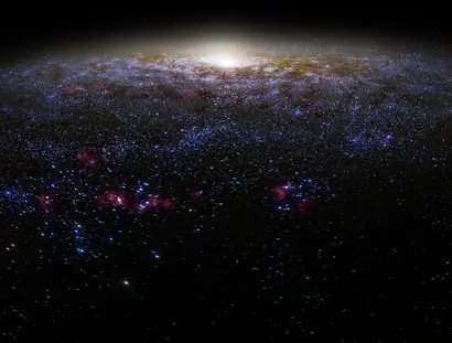 3D visualisation of the Milky Way