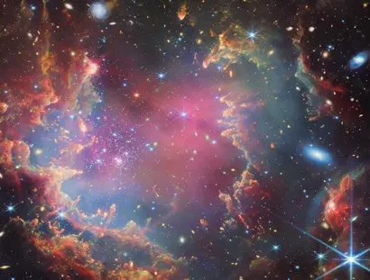 Universumsaufnahme des Weltraumteleskops Euclid.