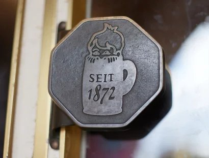 Türdrücker "Seit 1872!