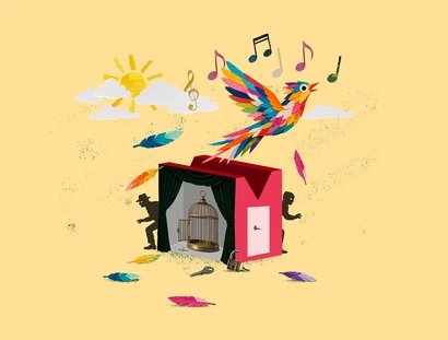 Grafik zum Workshop Und der Vogel singt wieder