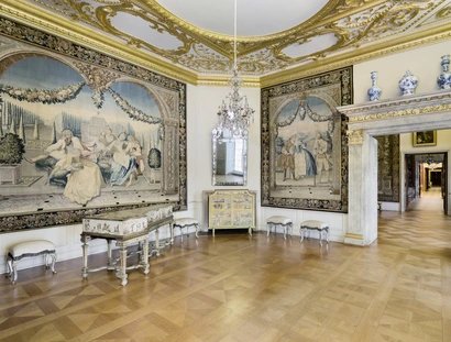 Schloss Charlottenburg, Vorkammer (1. Hautelisse-Kammer) im Alten Schloss