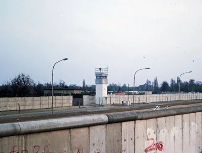 Mauerstreifen Märkisches Viertel 70iger Jahre