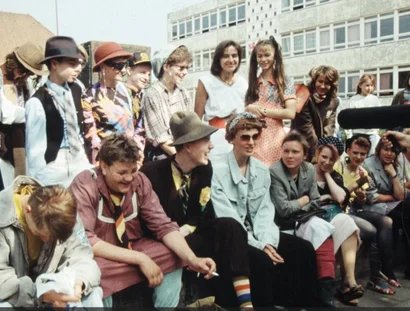 Filmfoto „Osterspaziergang“, Regie: Peter Vatter, DDR 1990