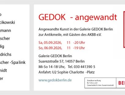 GEDOK- angewandte Kunst 2026