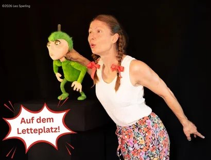 Kindertheater mit Lea Sperling: „Die aus dem All kam - Die Geschichte von Hixi und Toni“