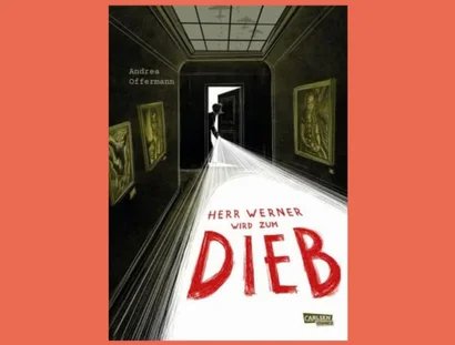 Comic-Lesung: Andrea Offermann – Herr Werner wird zum Dieb