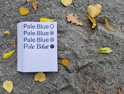 Pale Blue. Zine
