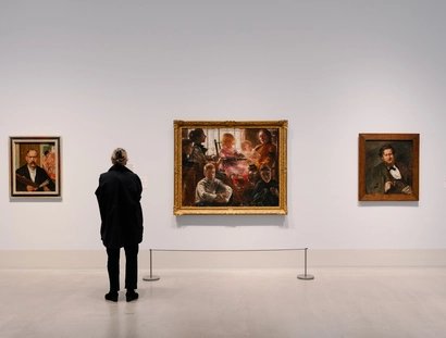 In der Ausstellung „Lovis Corinth. Dann kam Berlin!“