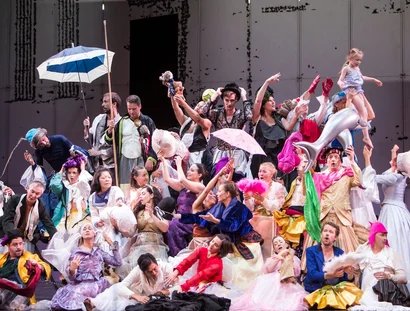 Dido & Aeneas, Tänzer:innen der Compagnie Sasha Waltz & Guests