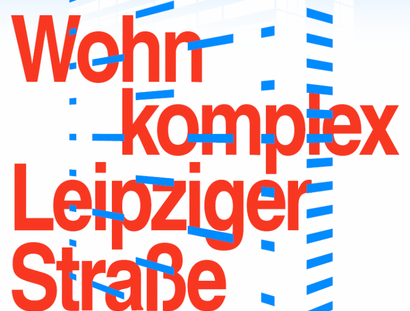Motiv Einladungskarte zur Ausstellung "Wohnkomplex Leipziger Straße"