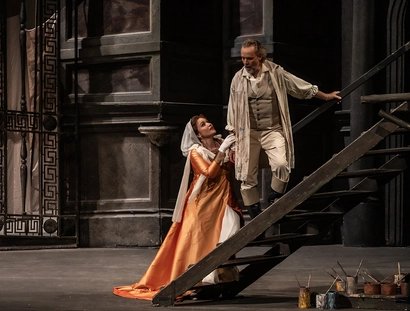 Carmen Giannattasio als Tosca, Martin Muehle als Mario Cavaradossi