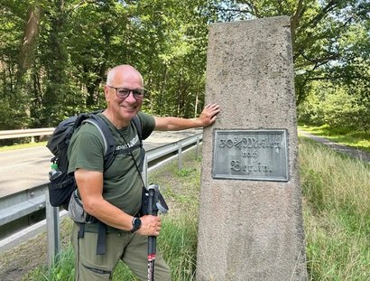 1400 km Friedenswanderung - ein Rückblick