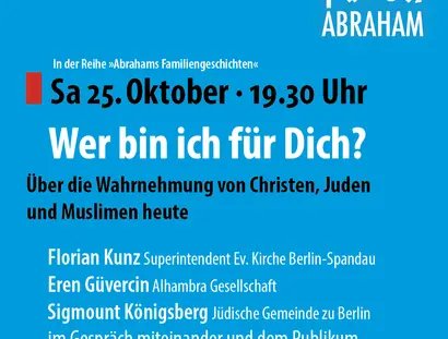 Veranstaltungen in Berlin: Wer bin ich für Dich?
