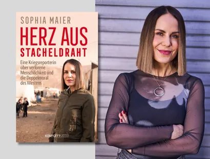 KEY VISUAL Sophia Maier: Herz aus Stacheldraht
