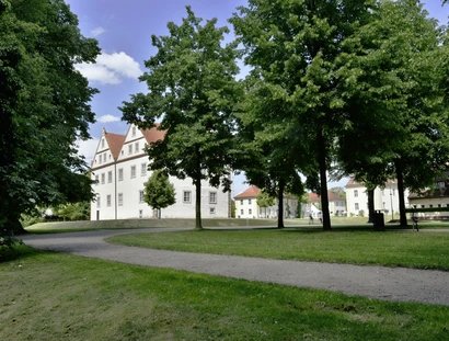Schloss Königs Wusterhausen, Blick aus dem Park