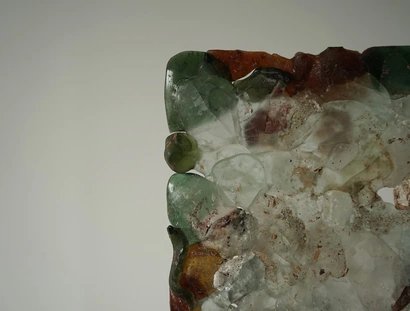 Detail der Installation "Glas" von Sonya Schönberger