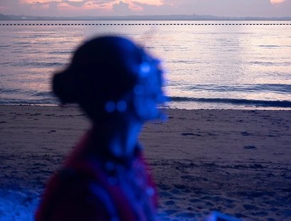 Videostill Charmaine Poh, The Moon is Wet, 2025