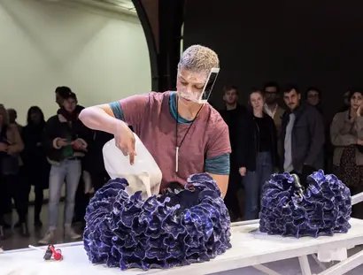 Jonas Wendelin & Analisa Teachworth, Dependency Demographics, Festival of Future Nows 2017 → ∞, Hamburger Bahnhof – Nationalgalerie der Gegenwart, Berlin 2017