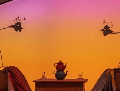 Ausstellungsansicht „Petrit Halilaj. An Opera Out of Time“, Hamburger Bahnhof – Nationalgalerie der Gegenwart, 11.9.2025 – 31.5.2026