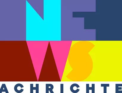 Key Visual der Ausstellung NACHRICHTEN – NEWS