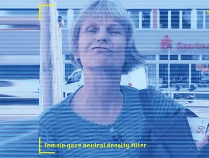 VISUAL hannsjana: FEMALE GAZE NEUTRAL DENSITY FILTER