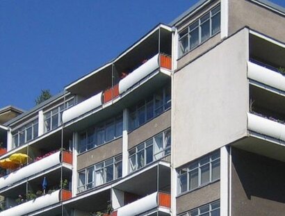 Zeilenbau im Hansaviertel, Architekt: Walter Gropius