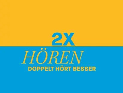 VISUAL 2 x hören