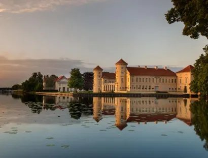 Grienericksee mit Schloss Rheinsberg
