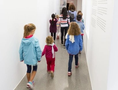 Kinder beim Workshop