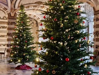 Weihnachten im Grottensaal des Neuen Palais