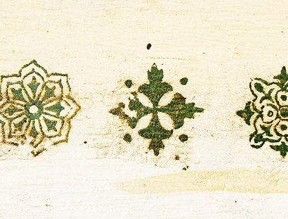 Bemalung eines Cembalos von Andreas Ruckers (d. Ä.), 1618