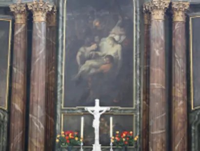 Altar in der St. Marienkirche