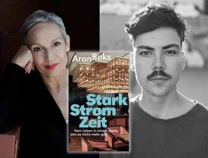 VISUAL Aron Boks und Marion Brasch im Gespräch: Starkstromzeit.