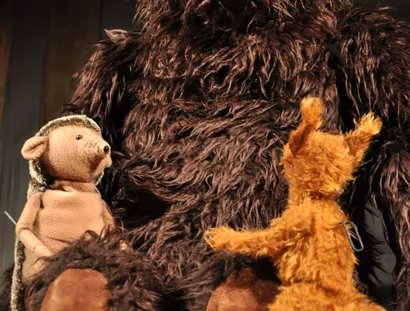 puppen.etc - Herr Eichhorn und der erste Schnee