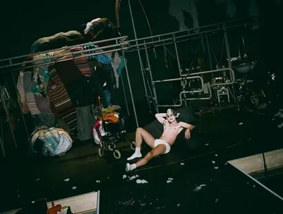 Lars Eidinger als Peer Gynt an der Schaubühne Berlin