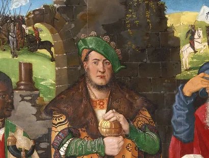 Hans Baldung, Der Dreikönigsaltar (Detail). 1506 – 1507