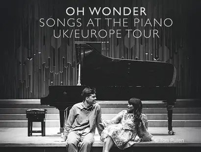 COLLAGE Oh Wonder - Songs at the Piano Tour UK/Europe Tour