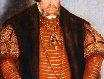 Lucas Cranach der Jüngere: Kurfürst Joachim II. von Brandenburg, um 1570 © SPSG / Foto: Wolfgang Pfauder