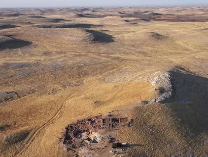 Luftbild von Karahantepe